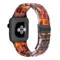 Five-bead Resin Watch Band For Apple Watch Ultra 49mm&Watch Ultra 2 49mm / Series 9&8&7 45mm / SE 3&
