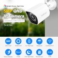 SriHome SH034 5.0MP Mini Dual 2.4 / 5G WiFi Outdoor IP66 Waterproof Video Surveillance Color Night V