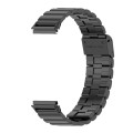 For Huawei Band 7 / 7 NFC Mijobs Bamboo Stainless Steel Metal Buckle Watch Band(Black)