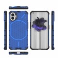 For Nothing Phone 1 Shockproof Honeycomb PC + TPU Protective Phone Case(Blue)