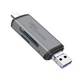 ADS-101 USB 3.0 Multi-function Card Reader(Grey)