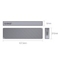 ORICO FV15C3-G2-GY 10Gbps USB3.2 Gen2 Type-C M.2 NVMe/NGFF(SATA) Dual Protocol SSD Enclosure(Grey)