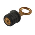 A6870 Yachting 1-1/4 inch Brass Ring Drain Plug