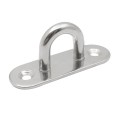 5 PCS 6mm 304 Stainless Steel Ship Oval Door Hinges Buckle
