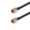 RP-SMA Male to RP-SMA Male RG174 RF Coaxial Adapter Cable, Length: 15cm