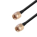 SMA Male to SMA Male RG174 RF Coaxial Adapter Cable, Length: 1m
