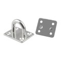 5 PCS 6mm 304 Stainless Steel Ship Square Door Hinges Buckle
