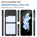 For Samsung Galaxy Z Flip3 5G Colorful Series Acrylic + TPU Phone Case(Black)