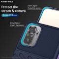 For Xiaomi Redmi Note 11 SE 4G Thunderbolt Shockproof TPU Protective Soft Phone Case(Blue)