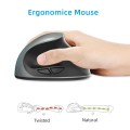 X10 2.4G Wireless Vertical Ergonomic Gaming Mouse(Grey)
