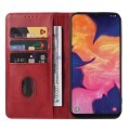 For Samsung Galaxy A10e Magnetic Closure Leather Phone Case(Red)