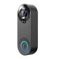 W3 150 Degree Wide Angle 1080P Smart Doorbell Set(Black)