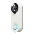 W3 150 Degree Wide Angle 1080P Smart Doorbell Set(White)