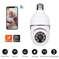 A6 2MP HD Light Bulb WiFi Camera Support Motion Detection/Two-way Audio/Night Vision/TF Card