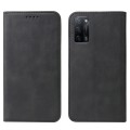 For OPPO A53s 5G Magnetic Closure Leather Phone Case(Black)
