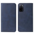 For OPPO A55s 5G / CPH2309 Magnetic Closure Leather Phone Case(Blue)