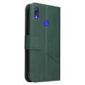 For Huawei Y6 2019 GQUTROBE Right Angle Leather Phone Case(Green)