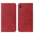 For vivo NEX S Magnetic Closure Leather Phone Case(Red)