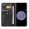 For Samsung Galaxy S9 Plus Magnetic Closure Leather Phone Case(Black)