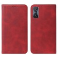 For Xiaomi Redmi K50 Gaming Magnetic Closure Leather Phone Case(Red)
