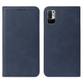 For Xiaomi Redmi Note 10 JE Magnetic Closure Leather Phone Case(Blue)
