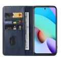 For Xiaomi Redmi Note 11 4G Magnetic Closure Leather Phone Case(Blue)