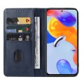 For Xiaomi Redmi Note 11 Pro 5G Magnetic Closure Leather Phone Case(Blue)
