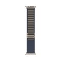 Nylon Loop Watch Band For Apple Watch Ultra & Ultra 2 49mm / Series 9&8&7 45mm / SE 2&6&SE&5&4 44mm(