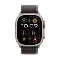 Nylon Watch Band For Apple Watch Ultra 49mm / Series 8&7 45mm / SE 2&6&SE&5&4 44mm (Black Blue)