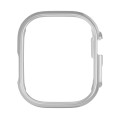 PC Hollow Protective Case For Apple Watch Ultra 49mm / Apple Watch Ultra 2 49mm(Silver)