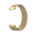 For OPPO Watch 3 Milanese Stainless Steel Metal Watch Band(Gold)