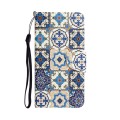 For Samsung Galaxy A11 Colored Drawing Leather Phone Case(Vintage Totem)