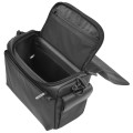 CADeN D73 Camera Sling Bag Water-resistant Shockproof Camera Handbag, Size:23.5 x 14 x 19cm Black Wh