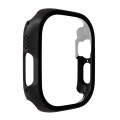 Tempered Glass Film PC Watch Case For Apple Watch Ultra 49mm / Apple Watch Ultra 2 49mm(Black)