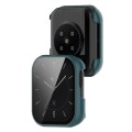 For OPPO Watch 3 Tempered Glass Film PC Watch Case(Pine Green)