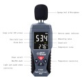 SmartSensor dB Decibel Detector Audio Tester, Model:ST9604
