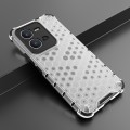 For vivo V25 5G / X80 Lite 5G Honeycomb Phone Case(White)