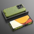 For vivo Y35 4G / Y22S 4G Global Honeycomb Phone Case(Green)