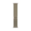 Nylon Loop Watch Band for Apple Watch Series 9&8&7 41mm / SE 3&SE 2&6&SE&5&4 40mm / 3&2&1 38mm(Olive