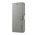 For Xiaomi Redmi 10 5G LC.IMEEKE Calf Texture Leather Phone Case(Grey)