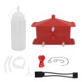 Motorcycle Chain Cleaning Kit(Red)