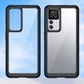 For Xiaomi Redmi K50 Ultra/Xiaomi 12T/Xiaomi 12T Pro Colorful Series Acrylic + TPU Phone Case(Black)