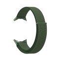 For Google Pixel Watch Nylon Woven Watch Band(Army Green)