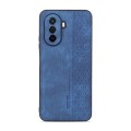 For Huawei Enjoy 50 / nova Y70 AZNS 3D Embossed Skin Feel Phone Case(Sapphire Blue)