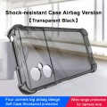For Xiaomi Poco M4 5G imak Shockproof Airbag TPU Phone Case(Transparent Black)
