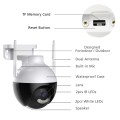 A18 4MP HD Wireless WiFi Smart Surveillance Camera, Specification:EU Plug