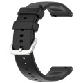 For Amazfit GTR 4 22mm Silicone Watch Band(Black)