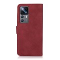 For Xiaomi Redmi K50 Ultra/12T/12T Pro KHAZNEH Matte Texture Leather Phone Case(Red)