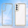 For Samsung Galaxy S23 5G Colorful Series Acrylic + TPU Phone Case(Transparent Grey)