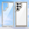 For Samsung Galaxy S23 Ultra 5G Colorful Series Acrylic + TPU Phone Case(Transparent Grey)